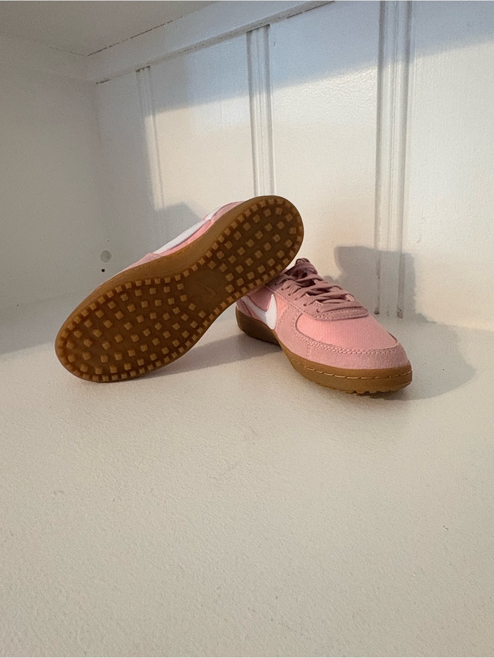 Nike Field General Pink and Gum Low-Top Sneakers - Picture 3 of 5
